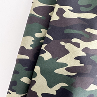 Tela Softshell Oem & Odm Camuflaje Verde Marrón Negro Oliva Colores Bosque 100% Poliéster 320gsm Tela de chaqueta repelente al agua