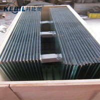 Verre Trempé 4mm 6mm 8mm 10mm 12mm ou Verre Feuilleté Trempé pour Garde-Corps Sans Cadre, Balustrade de Terrasse et Balcon