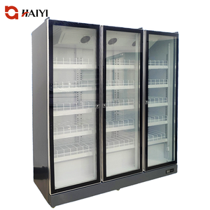 Réfrigérateur de supermarché, refroidisseur de boissons, vitrine à boissons verticale à 3 portes pour supermarché - Product Image 2