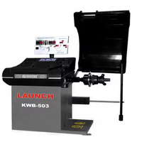 Équilibreuse de roues automatique dynamique LAUNCH, machine d'équilibrage des pneus KWB402
