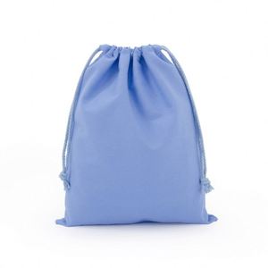 Bolsa de Algodón Blanca con Cordón para Transferencia Térmica, Bolsillo en Blanco para Embalaje de Regalos de Protección Ambiental, Almacenamiento de Lona - Product Image 6