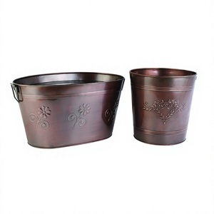 Cuve à vin et seau à glace pour boissons en acier inoxydable Offre Spéciale, refroidisseur à vin côtelé - Product Image 1