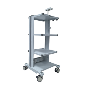 รถเข็นแพทย์ SYKERS SKS-QT410 สำหรับการส่องกล้องตรวจภายใน พร้อมที่วางกล้องส่องกระเพาะอาหาร - Product Image 2