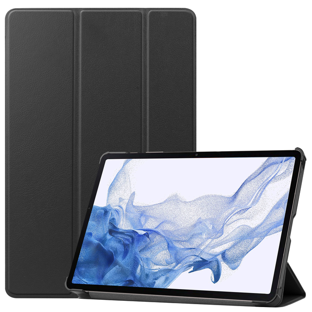 Stand Folio Trifold Pu Leather Tablet Cover 11 Inch for for Tab S7/S8 SM-X700 SM-X706 SM-T870 SM-T875