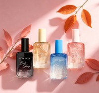 KOSY MOSY 30ml Parfum EDP pour femmes, senteurs fruitées, vanillées et florales, flacon carré dégradé, coffret cadeau, étiquette privée personnalisée