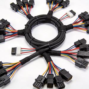 Надежный кабельный жгут IoT с минерально-изолированным медным проводом в оболочке из ПБТ и клеммами для компьютеров, мотоциклов и систем критически важного питания - Product Image 1