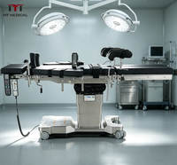 Table d'opération neurochirurgicale électro-hydraulique à double commande MT Medical Professional avec plaque radiographique en acrylique