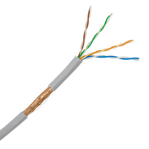Kabel OEM Cat5 <span class=keywords><strong>SFTP</strong></span> 26AWG Tembaga Murni Kabel Ethernet Harga Murah Per Meter - Product Image 2