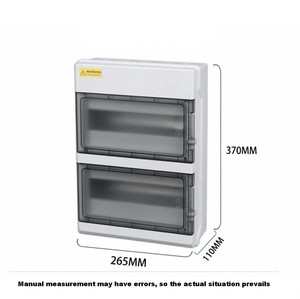 24 Way Custom HV Series IP65 Waterproof Distribution Box 4 to 36 Way Electrical Enclosure OEM Support Distribution box - Product Image 2