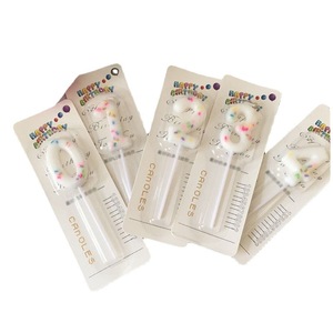 <span class=keywords><strong>เทียน</strong></span>ตัวเลขตกแต่งเค้ก <span class=keywords><strong>เทียน</strong></span>หลากสีสำหรับงานวันเกิด ขายดี 0-9 บรรจุในบлистерการ์ด - Product Image 6