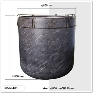 Jardinière Circulaire Contemporaine Personnalisée en Acier Inoxydable Galvanisé Écologique pour Jardin Domestique et <span class=keywords><strong>Divers</strong></span> Usages - Product Image 5