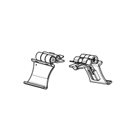 Support de fixation réglable pour étiquette électronique de rayon (ESL) – Adaptateur de fixation réglable pour étiquette électronique de rayon