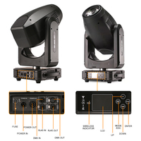 Projecteur de scène LED motorisé 700W CMY CTO pour grands événements, éclairage de découpe pour DJ et scène