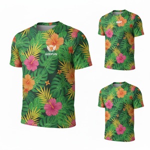 T-Shirt da uomo in poliestere morbido di alta qualità all'ingrosso con stampa di sublimazione T-Shirt con logo stampato con marchio ue e US taglie - Product Image 1