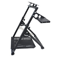 Support de simulateur de course universel pliable tout-en-un, gain de place