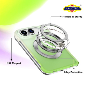 Coque bicolore dégradée en PC rigide et TPU souple pour iPhone Duo, moulage par injection, protection anti-chute, conception personnalisée par le fabricant, vente en gros - Product Image 5
