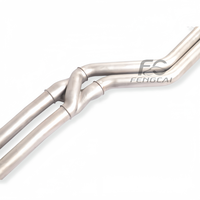 Tuyau d'échappement en acier inoxydable en Z pour BMW G80 M3 M4 G82 S58 3.0T – Section intermédiaire adaptable à sertir
