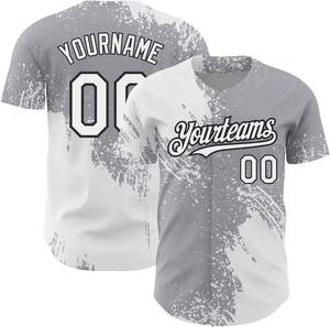 Camiseta de béisbol de uniforme para hombre, camisas informales con botones, uniforme deportivo de equipo activo de manga corta, Béisbol de moda personalizado - Product Image 6