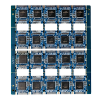 Fabrication rapide de prototypes de circuits imprimés pour le contrôle industriel, service d'assemblage de PCB, certifié FCC/CE, MOQ 100 pièces