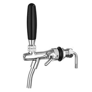 flow control faucet for beer