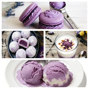 Хит продаж, BCI, фиолетовый, трубчатый ароматизатор, порошок для пищевых продуктов, пузырьковый чай, мороженое - Product Image 2