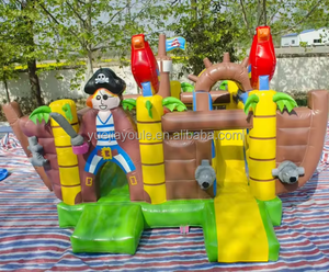 Château gonflable commercial combiné pour enfants, structure de saut gonflable pour fêtes, en PVC, 4m x 5m, capacité <span class=keywords><strong>10</strong></span> <span class=keywords><strong>personnes</strong></span> - Product Image 3
