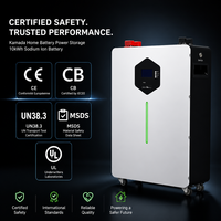 Batterie solaire à ions sodium 10 kWh avec BMS intelligent, protocole multi-onduleur et surveillance par application