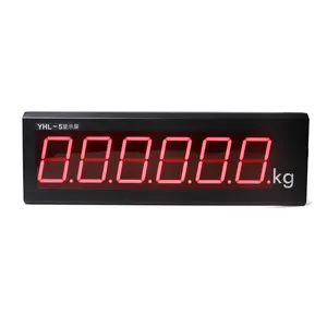 OEM Weighing Indicator YHL-5 LED Remote Weighing Data Display For Digital Indicator