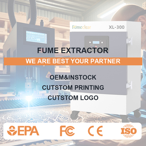 Extractor de Humos y Purificador de Aire XL300 de 330W con Filtro de 5 Etapas para Máquina de Corte y Grabado Láser - Product Image 6