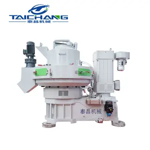 2021 TaiChang new design stainless steel woodworking press machines to make sawdust waste straws pellets