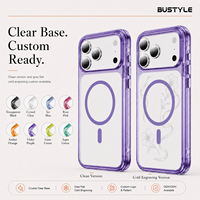 Nouvelle coque de téléphone portable transparente antichoc en PC et TPU, protection intégrale personnalisée pour iPhone 18, compatible iPhone 17 16 Pro Max