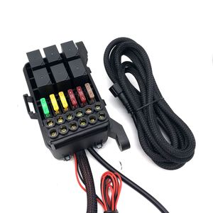 Phổ Mạch Điều Khiển Relay Hệ Thống Hộp Cảm Ứng Mỏng DJI 4X4 On-Off 6 Gang Xe Điều Khiển Chuyển Đổi Bảng Điều Chỉnh Với <span class=keywords><strong>LED</strong></span> - Product Image 4