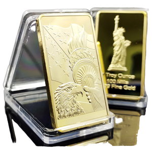 Moneda <span class=keywords><strong>de</strong></span> fundición metálica Suisse Lady Fortuna, chapada en <span class=keywords><strong>oro</strong></span>, tipo lingote <span class=keywords><strong>de</strong></span> dólar, rectangular, con impresión tipográfica, para pisapapeles y decoración. - Product Image 4