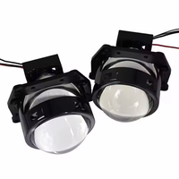Super Luminosité 3 Pouces 50W 12V 10000LM 6000K Voiture Led Phare Lumière Bi Led Projecteur Lentille Led Phares pour Voiture
