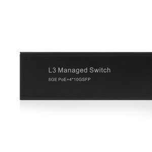 Tiết Kiệm Không Gian 10G PoE Chuyển Đổi 4 Sfp + Khe Cắm 10Gbase LR ER Hỗ Trợ 140Km Đạt Mỏng 45Mm Chiều Cao Văn Phòng Sẵn Sàng 128Gbps Chuyển Đổi - Product Image 3