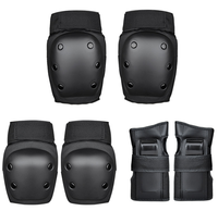 Équipement de protection de sport en nylon souple pour adultes et adolescents Coudières et genouillères pour motos Patins à roulettes Patins à roues alignées de basket-ball