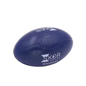 Premium-Qualität PU-Schaum Kinder Spielzeugbälle Rugby-Stressball individueller Fußball mit individuellem Logo