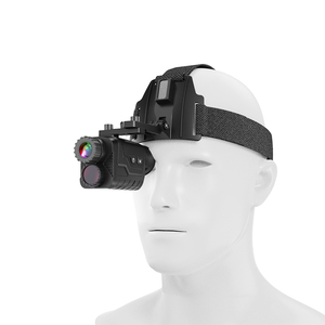แว่นตาอินฟราเรดแบบสวมศีรษะ HD IR สำหรับมองกลางคืน อุปกรณ์อินฟราเรดเลนส์เดี่ยวขนาดกะทัดรัด สำหรับบันทึกภาพกลางวันและกลางคืนในสถานที่กลางแจ้ง - Product Image 3