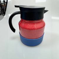 Manchon de tasse en silicone personnalisé de 12 cm pour tasse/bouilloire en acier inoxydable de 64 oz, avec base antidérapante, housse de bouteille