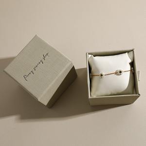 Boîte à bijoux en papier personnalisable avec logo, élégante et raffinée, boîte cadeau simple pour montre et bracelet, boîte de rangement pour montre - Product Image 3