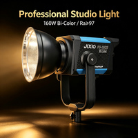 Lumière de diffusion en direct pour cinéma et télévision 160W, économique, double température de couleur, contrôle par application, éclairage d'appoint constant