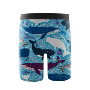 Calzoncillos bóxer para hombre de estilo personalizado con patrón geométrico, ajuste cómodo y elástico, ropa interior con cintura de jacquard tejido. - Product Image 2