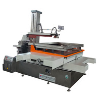 Machine de découpe à fil CNC de haute précision DK77100, pièces de machine de découpe à fil EDM, machine de découpe à fil CNC à grande conicité