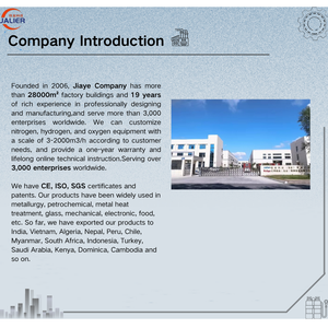 Generatore di Azoto PSA ad Alta Purezza 99,999% da 5Nm³ per Riempimento Estintori a Polvere da Jalier, Prezzo Diretto di Fabbrica - Product Image 6