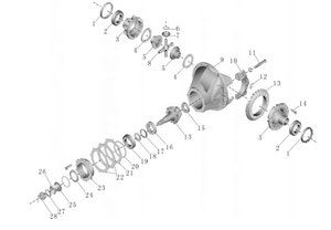 Nouveau cône synchronisateur pour boîte de vitesses de bus Higer S6-160 ou 6S159, référence OE 1166304065 1312304027, corps de cône synchrone - Product Image 2