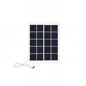 Panneau solaire flexible en silicium polycristallin 3W pour une utilisation mobile en extérieur, idéal pour le camping et l'exploration - Product Image 6