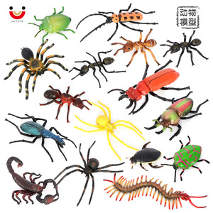 Figuras de Insectos de PVC Sólido al por Mayor: Escarabajo, Abeja, Araña, Mariposa, Figuras de Animales, Juguetes - Product Image 6