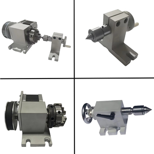 <strong>Mini</strong> <strong>Router</strong> 3 Jaw Chuck K11-100 CNC <strong>Mini</strong> <strong>Router</strong> <strong>Router</strong> Rotary Axis Tailstock 50/65/80/100mm Chuck Thimble for Engraving Machine - Product Image 4