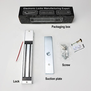 電気磁気ロックDC <span class=keywords><strong>12</strong></span>ボルト5A安全単一ガラスドア,オフィス180kgスマート電磁石ドアロック - Product Image 5
