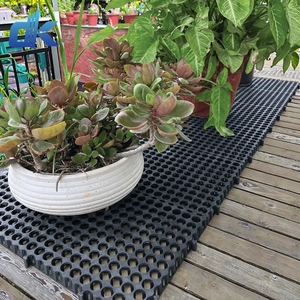 Roof Garden HDPE 30mm Height Block <strong>Drainage</strong> Cell Landscaping Terraces <strong>Drainage</strong> Cell <strong>System</strong> - Product Image 1